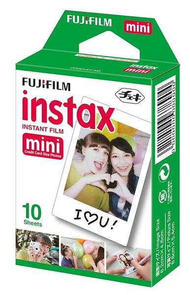 20 Cadres Photo Magnétiques Mini Pour Frigo - Noir 9x6 Cm - Pour Photos Polaroid Instax Mini