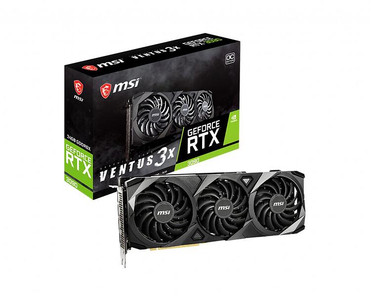 MSI GeForce RTX 3090 Ventus 3X OC HDMI 3xDP 24GB