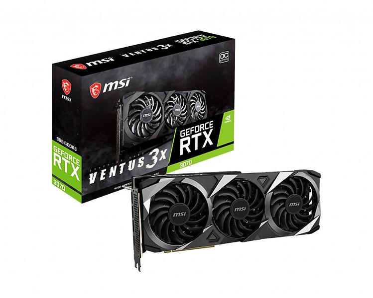MSI GeForce RTX 3070 Ventus 3X OC HDMI 3xDP 8GB