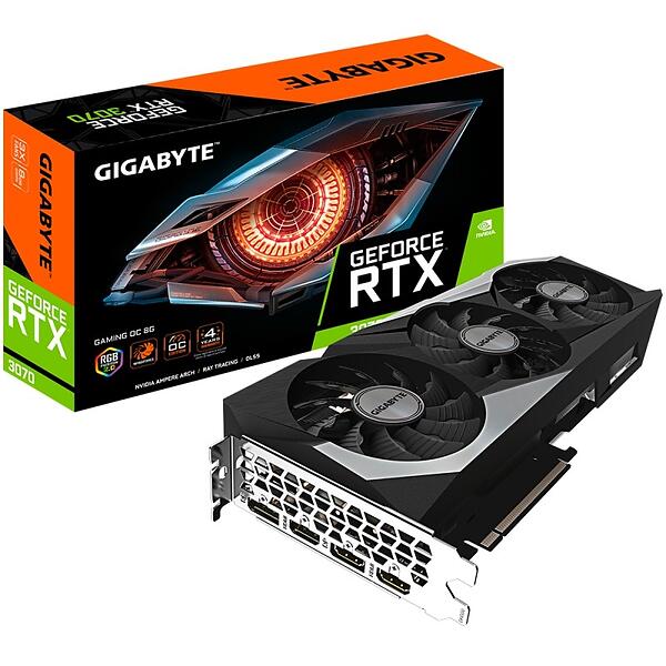 Gigabyte GeForce RTX 3070 Gaming OC 2xHDMI 2xDP 8GB