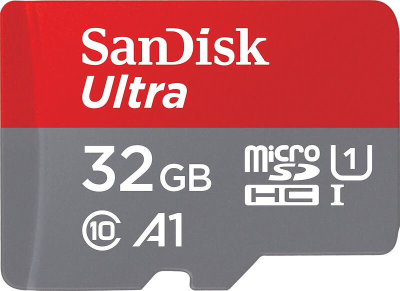SanDisk Ultra microSDHC Class 10 UHS-I U1 A1 120MB/s ...