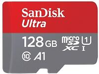 SanDisk Ultra microSDXC Class 10 UHS-I U1 A1 120MB/s 128GB