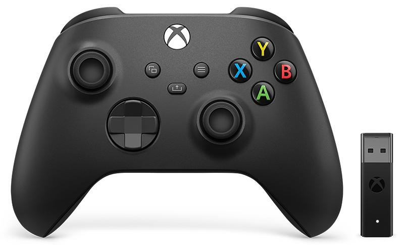 Microsoft Xbox Series X Wireless Controller + Adapte ...