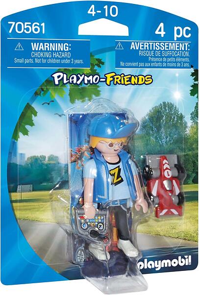 Playmobil Playmo-Friends 70561 Joueur et voiture tél ...