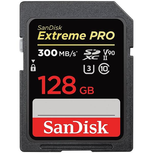 SanDisk Extreme Pro SDXC Class 10 UHS-II U3 V90 300M ...
