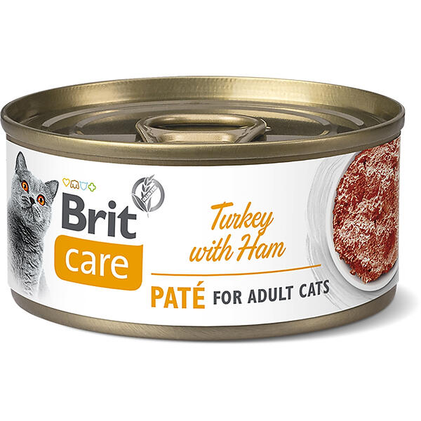 Brit Care Adult Paté Cans 0,07kg