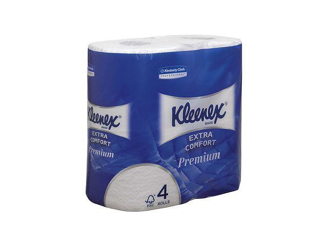 Kleenex Extra Comfort Premium 4-Ply 4-pack