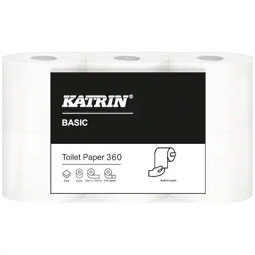 Katrin Basic Toilet 360 2-Ply 42-pack