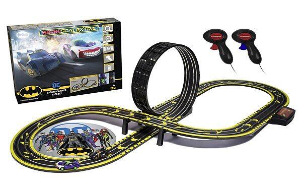 Scalextric Micro Batman vs Joker Set Battery Powered ...