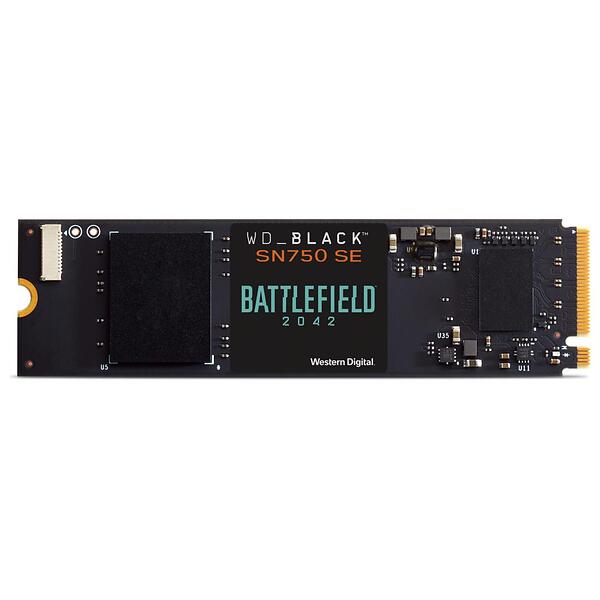 WD Black SN750 SE Battlefield 2042 Edition M.2 SSD 1To