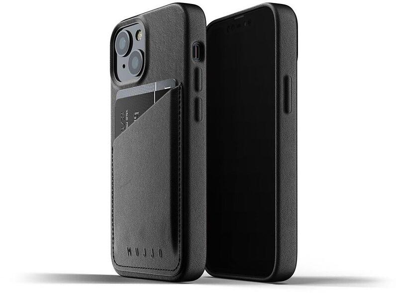 Mujjo Leather Wallet Case for Apple iPhone 13 Mini