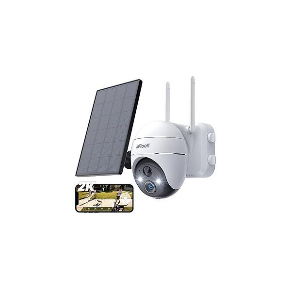 ieGeek Solar Security Camera Outdoor Wireless