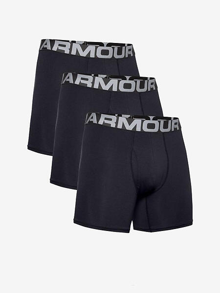 Under Armour Charged Cotton 6in Boxer 3-Pack