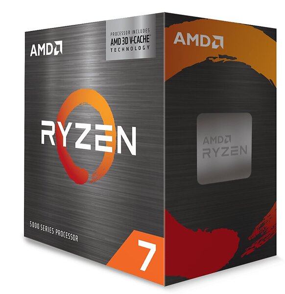 AMD Ryzen 7 5800X3D 3,4GHz Socket AM4 Box without Co ...