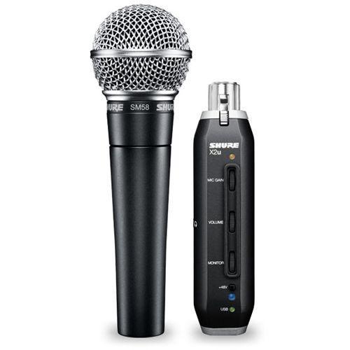 Best pris på Shure SM58+X2u Mikrofoner Sammenlign priser Best pris på Shure SM58 LC Mikrofoner Sammenlign priser