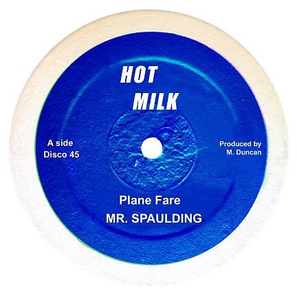 Mr Spaulding: Plane Fare / Plane Fare (Vinyl)