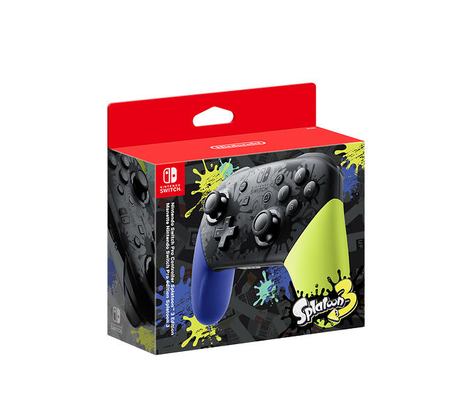 Nintendo Switch Pro Controller - Splatoon 3 Edition  ...