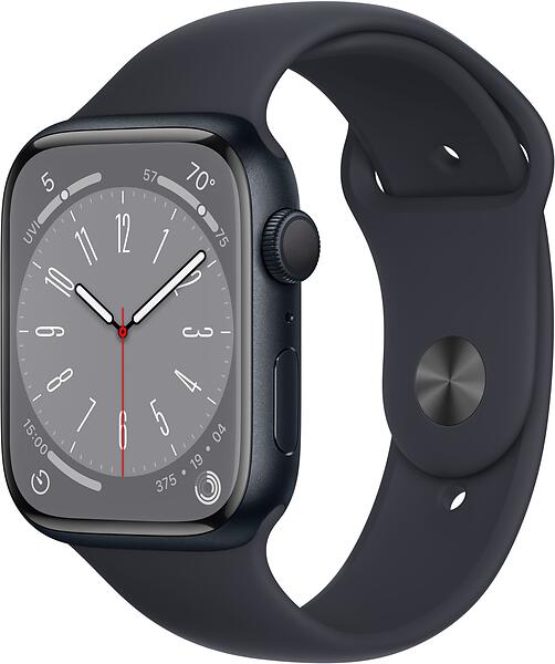 Apple Watch Series 8 45mm Aluminium with Sport Band