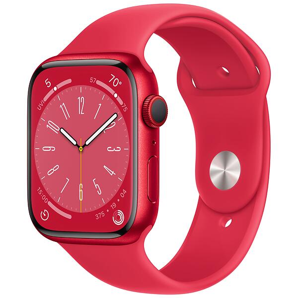 Apple Watch Series 8 4G 45mm (PRODUCT)RED Aluminium  ...