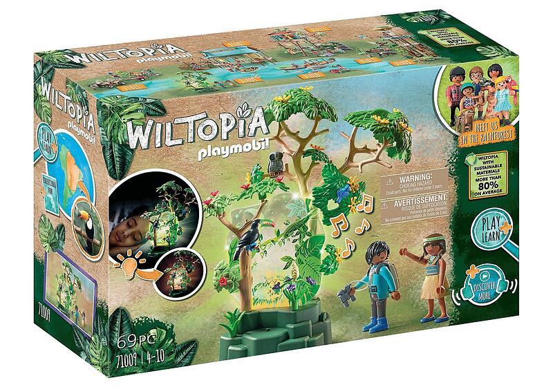 Playmobil Wiltopia 71009 Forêt tropicale avec veilleuse