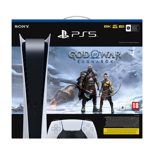 Sony PlayStation 5 (PS5) Digital Edition (incl. God  ...