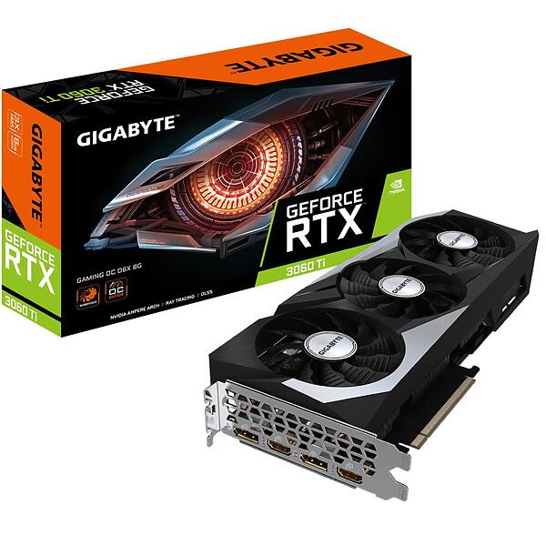 Gigabyte GeForce RTX 3060 Ti D6X Gaming OC 2xHDMI 2x ...