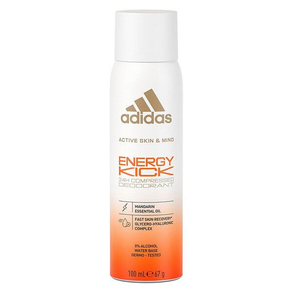 Adidas Energy Kick 24H Compressed Deodorant 100ml