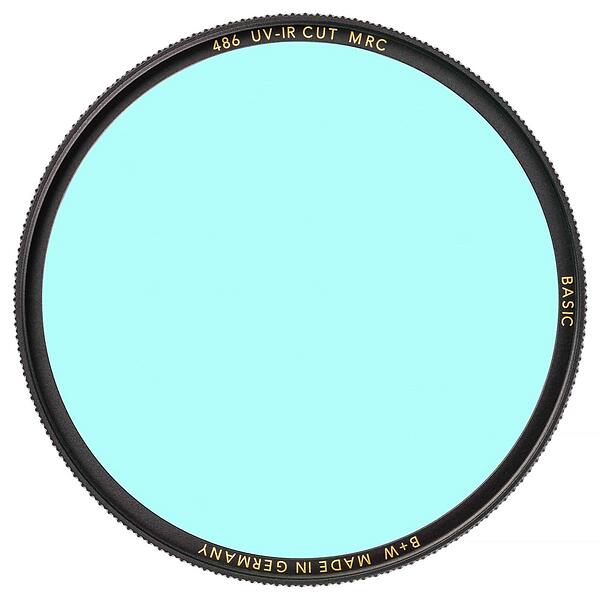 B+W Basic UV-IR Cut 486 MRC 46mm – Filtro A Interferenza Per Sensori CCD E Fotocamere Digitali