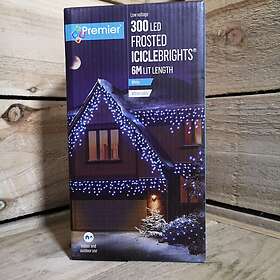Premier Icicle Lights 7.5m 300LED Outdoor