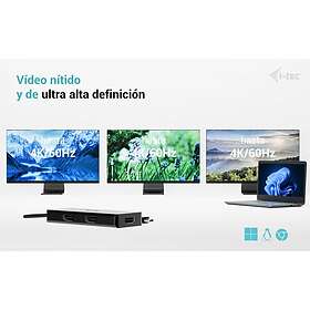 i-tec Dockningsstation USB-C / USB4 / Thunderbolt 3 / Thunderbolt 4 / Thunderbolt 5 3 X HDMI C31TRIPLE4KHDMIPD