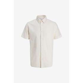 Jack & Jones Breeze Linen Blend Shirt Short Sleeve (Herre)