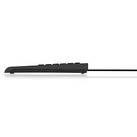 KeySonic ACK-3410 Kontor USB US Svart (US)